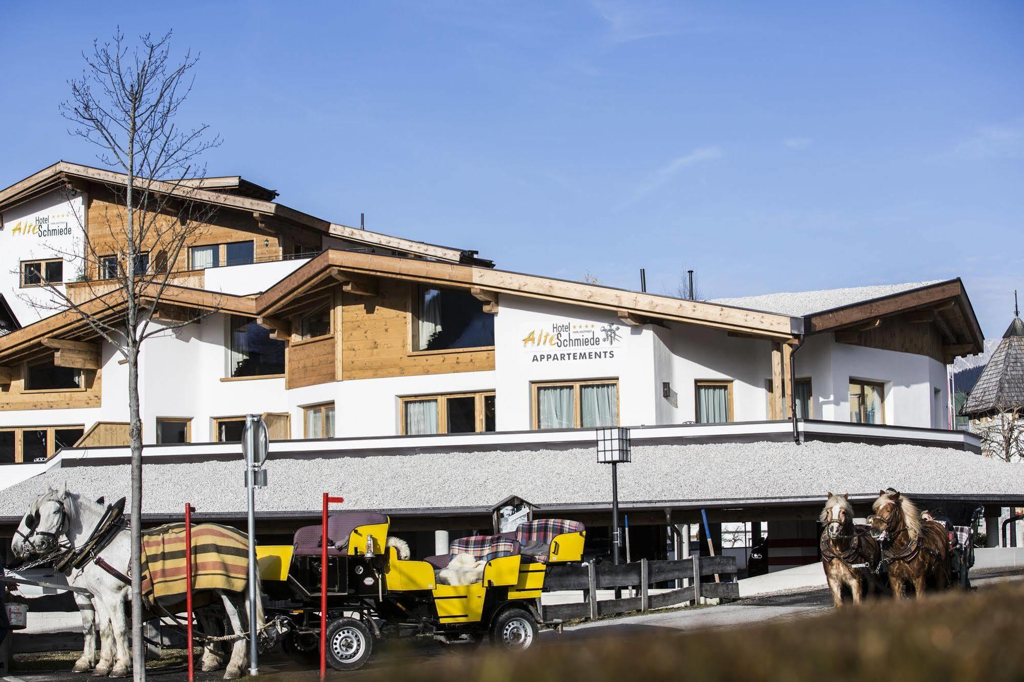 Alte Schmiede Hiltpolt Hotel Seefeld in Tirol Eksteriør billede